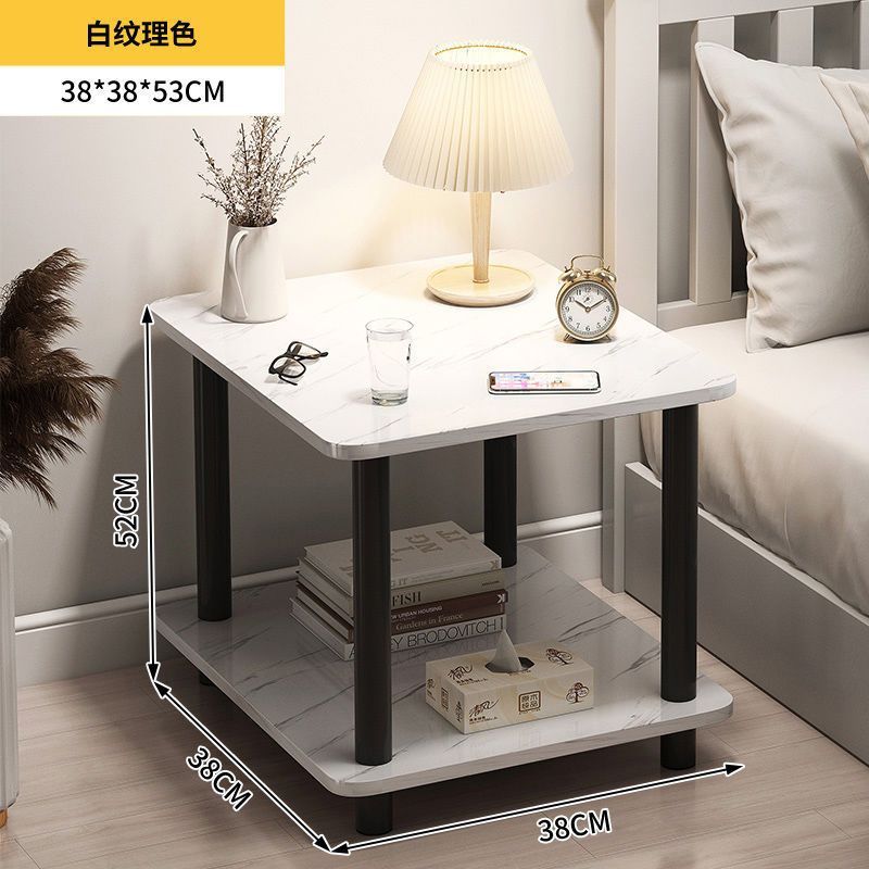 Taberna de cama flotante moderna simple lujosa alta sensación de dormitorio pequeño gabinete de almacenamiento junto a la cama pequeño gabinete creativo doméstico