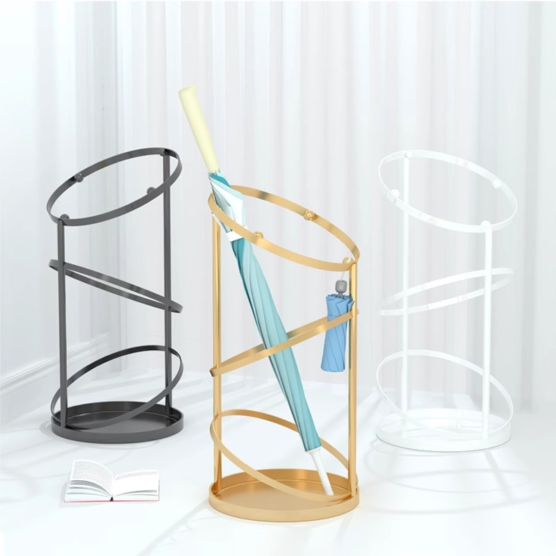 Estante de almacenamiento de paraguas Estante de paraguas para el vestíbulo del hotel en casa Estante de paraguas de gran capacidad en el aula de entrada comercial