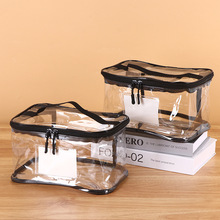 PVC旅行收纳袋ins风旅行便携式出差大容量护肤品洗漱收纳袋小包