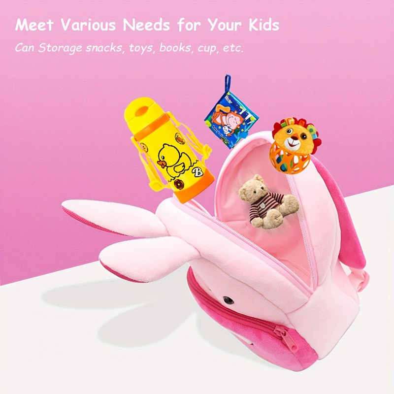 Transfronterizos Backpack Plush Cartoon Animal Mini Mochilas Viajes
