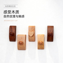 多种材质实木墙壁挂毯展示夹被夹子装饰挂布民宿咖啡店背景道具夹