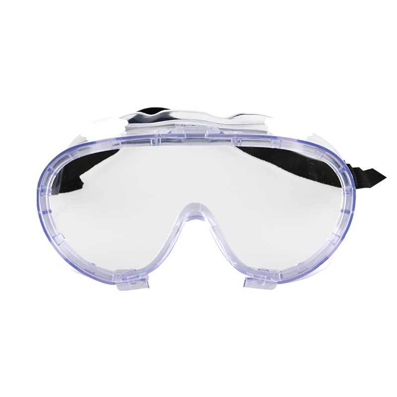 批发防喷溅安全防护防化防雾防刮擦护目镜 轻便款广州发货