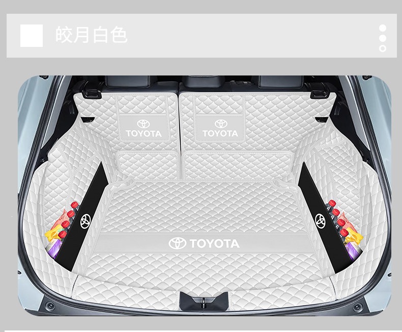 2024 Toyota Frontlander trunk mat full coverage 23 Frontlander hybrid car trunk mat modification