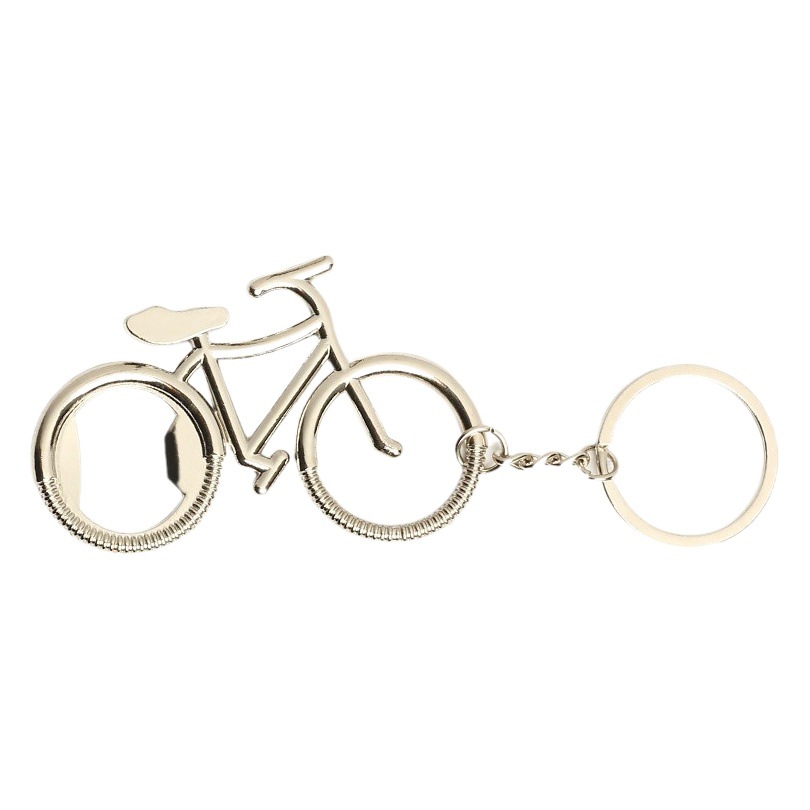 Venta al por mayor transfronteriza cerveza creativa destornillador hombres coche colgante publicidad regalo botella abridor bicicleta llavero