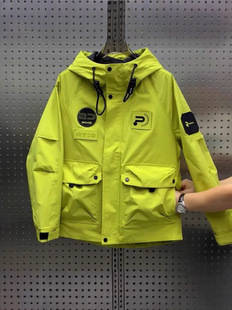 Jacket men's spring and autumn new workwear hooded loose jacket men's Korean version versatile jacket youth men's clothing