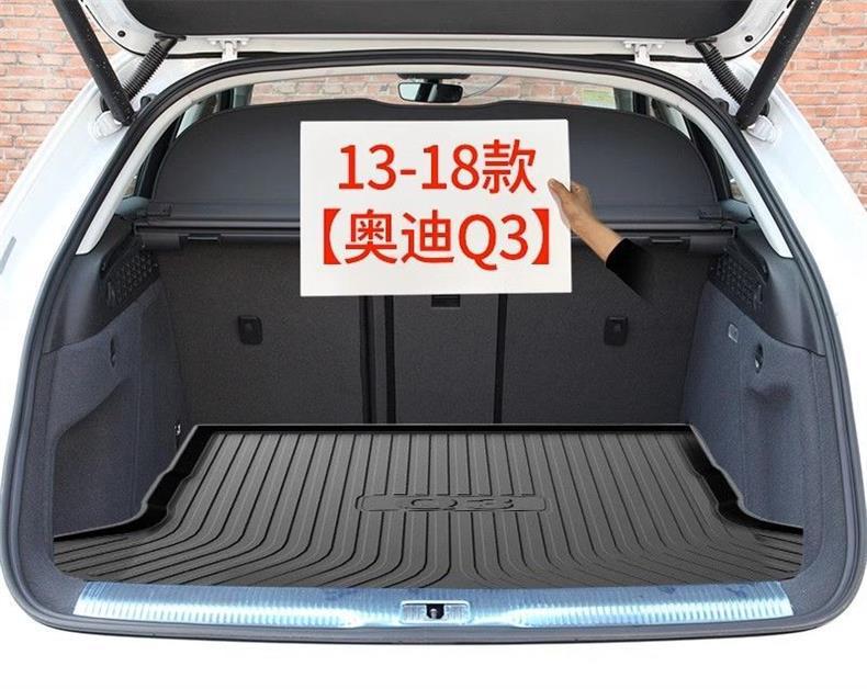 Suitable for Audi Q3 Trunk Mat Tpe Waterproof Car Interior Supplies Decoration Collection Sportback Trunk Mat
