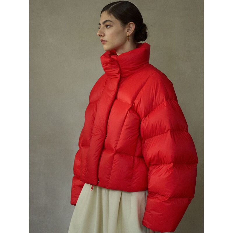 [Common Line] Colne New Winter Rds Traceable 90 White Duck down Stand Collar Puff Silhouette down Jacket M9714