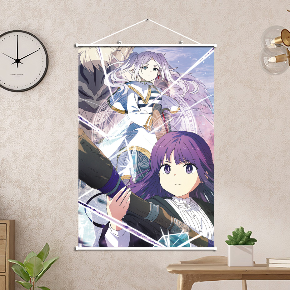 The Buried Lotus Animation Surrounding Lotus Philun Painting Decorative Painting Thermal Transfer Painting 60X90CM