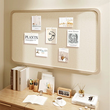 毛毡板墙贴照片墙背景板展示墙组合相框墙面装饰创意软木墙板相片