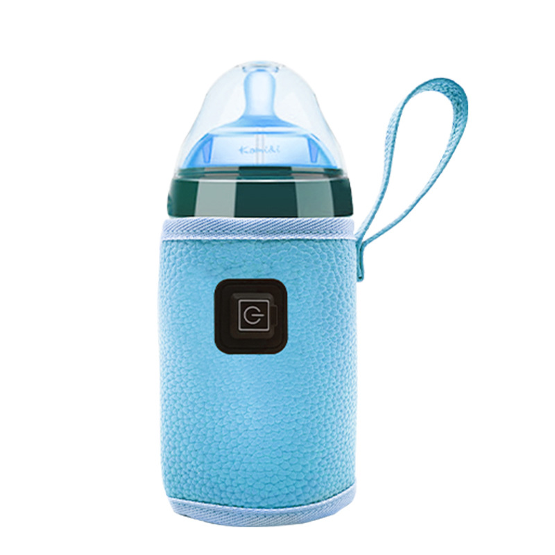 户外usb充电加热暖奶器保温杯套保暖瓶外出便携加热婴儿暖奶器冬