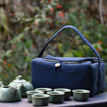 茶具收纳袋旅行布包一两壶四六杯户外古风茶壶套装便携包旅行包