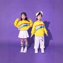 小学生运动会班服团体儿童拉拉队演出服大合唱啦啦操舞蹈表演服装