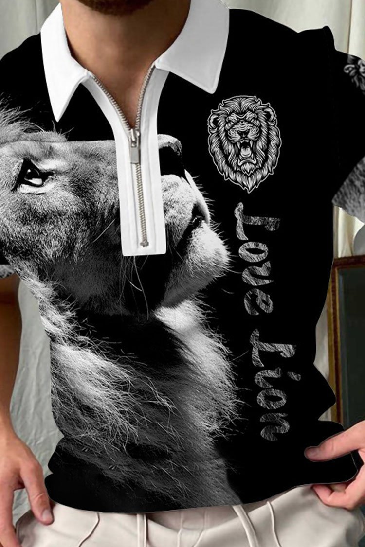 Camiseta Polo Casual de Manga Corta con Cuello Polo, Estilo Europeo y Americano, a Rayas Caqui, en Existencia, Popular en Europa y América