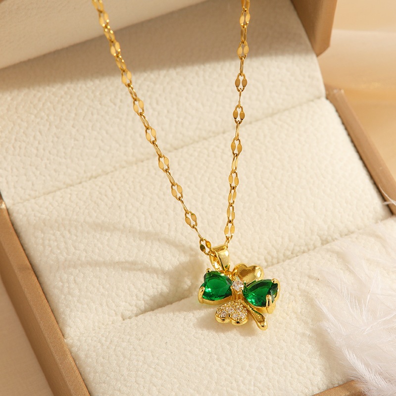 XL1384-에메랄드 포브레이크 플라워-골드