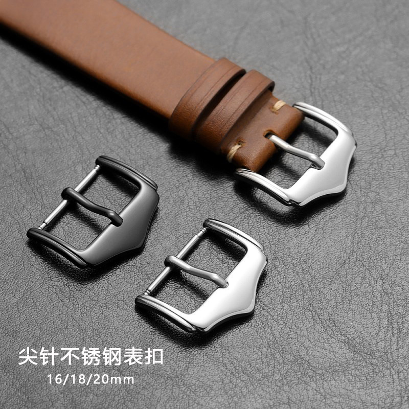 2.0 Pointed Needle Stainless Steel Clasp Triangle Polished Clasp Silicone Leather Strap Buckle Watch Accessories Black Silver in Stock 2.0 Pointed Needle Stainless Steel Clasp Triangle Polished Clasp Silicone Leather Strap Buckle Watch Accessories Black Silver in Stock