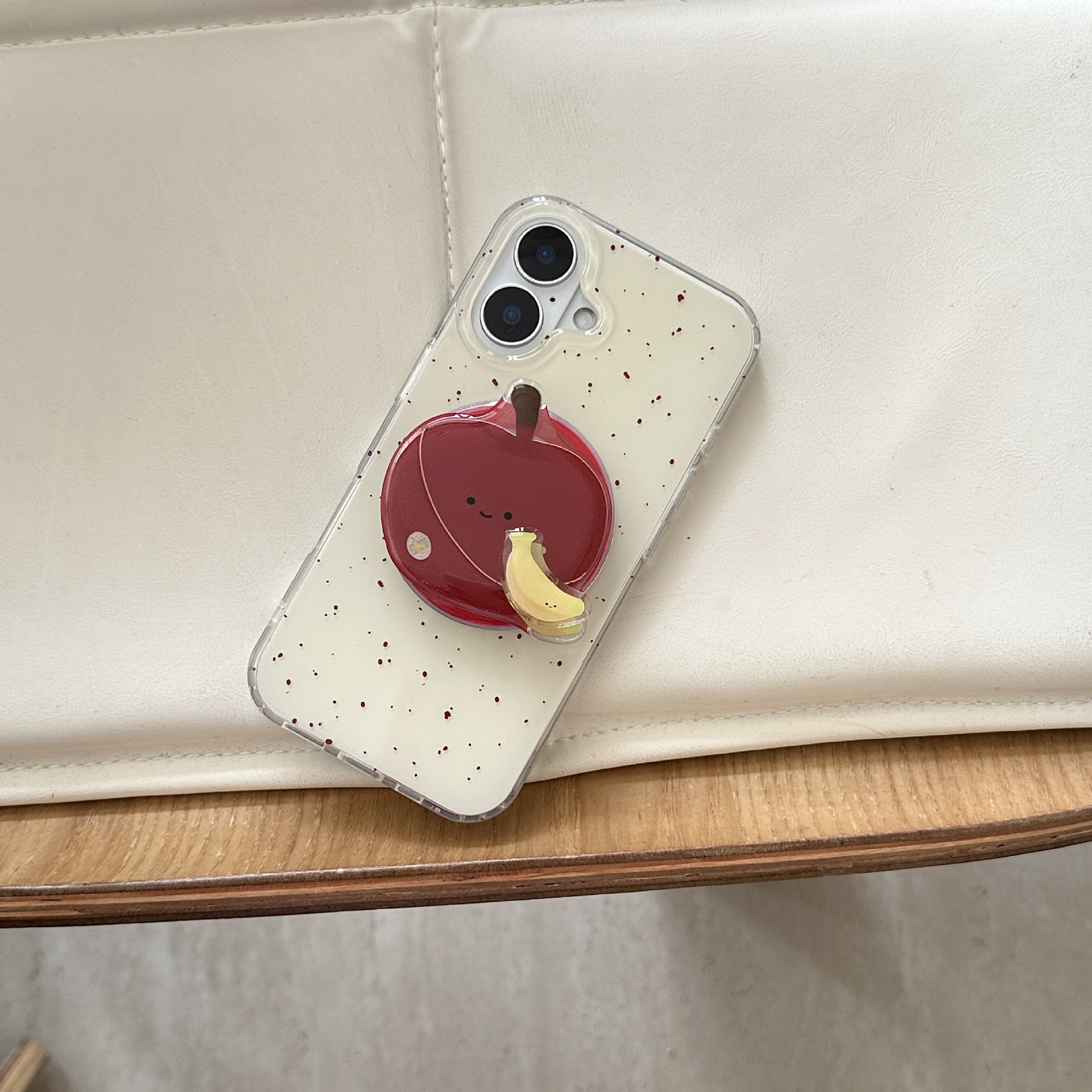 Simple salpicadura de tinta magnética Apple para iPhone15ProMax nicho 16Pro pareja 14/13 femenino 16PM nuevo