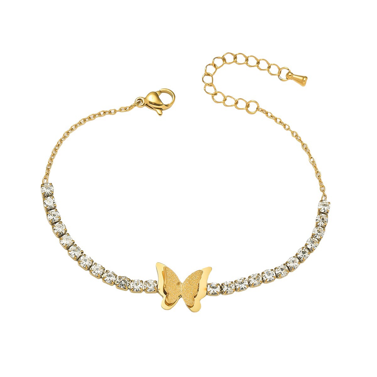 Ladies Titanium Steel Bracelet Hypoallergenic Fashion Accessory_voghion.com