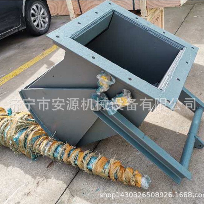 出料口控制闸门 DEZ-500电液动推杆鄂式闸门  弧形卸灰阀厂家