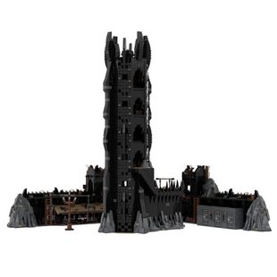 Cross-Border Moc-82142 Yamaguchi or Canyon with High Walls and Main Tower 6273 Parts