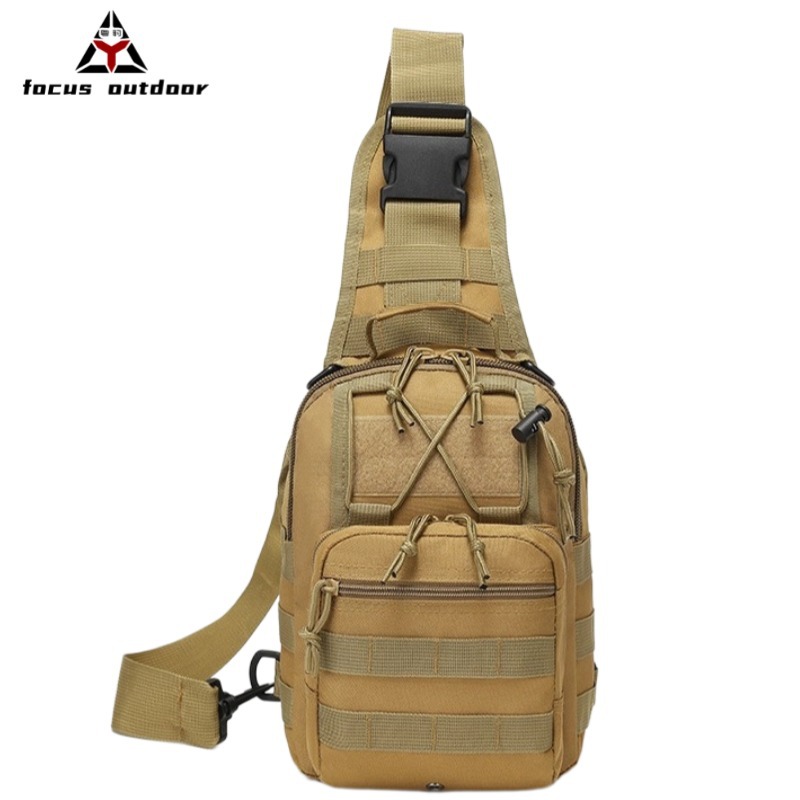 Bolsa Táctica Militar para Exteriores, Mini Bolsa de Pecho, Bandolera, para Ciclismo, Montañismo, Camuflaje, Pequeña, para Hombre, Venta al por Mayor