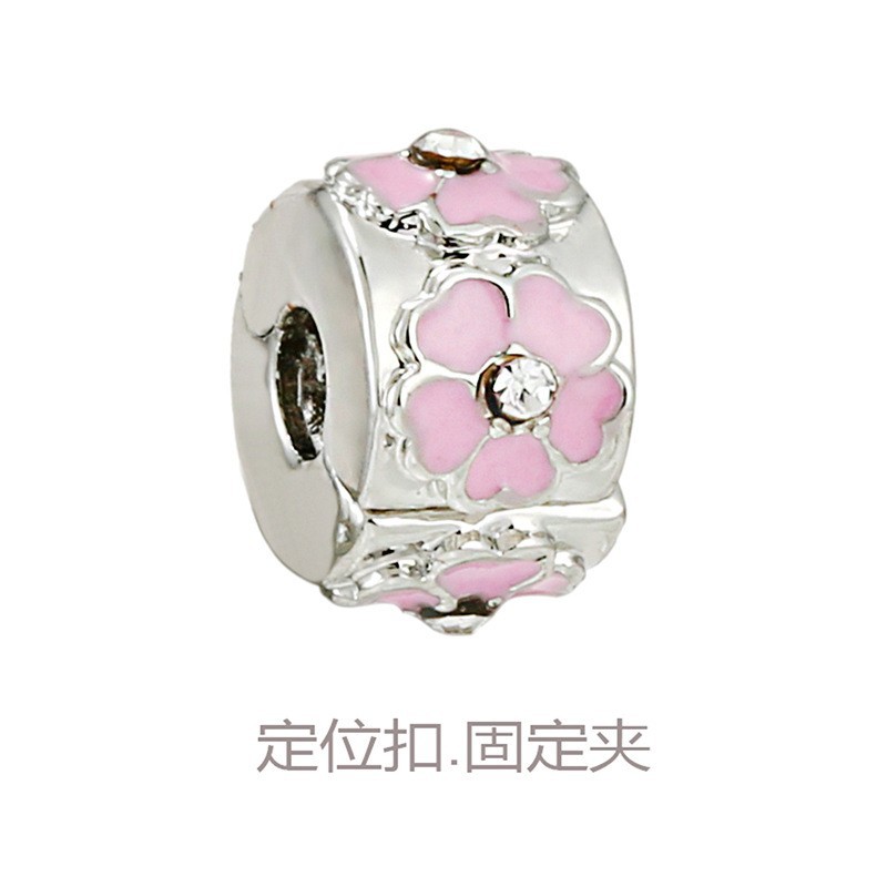 シルバー亜鉛合金Cilpバックルは、ブランドのオリジナルブレスレットに適しています。