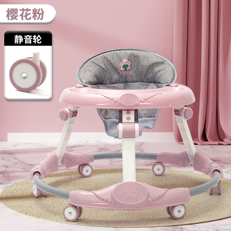 El andador para bebés multifunción puede sentarse, el bebé aprende a caminar, plegable, ligero, anti-vuelco, portátil nuevo