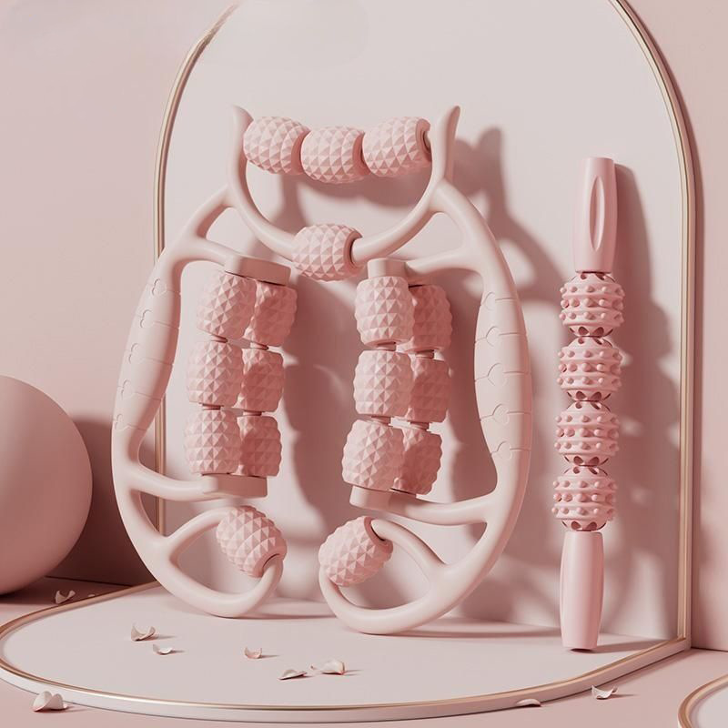 18륜 링 클립 + 4륜 마사지 스틱 파우더 세트