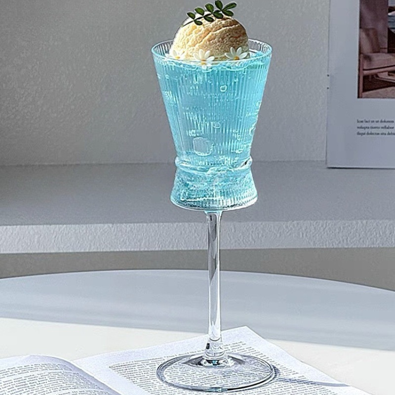 Vaso de champán de alto valor, copa de cinturón, copa de cóctel, copa de vino burbujeante, copa de vino de fruta