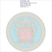 钻图厂家加工衣服捷克钻字母钻烫图案 自主开发服装辅料印烫钻图