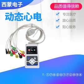 十二导联动态心电图24小时心电计心率监测仪便携式医用动态心电