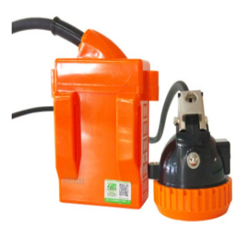 Lámpara de minería recargable para minería de carbón Longmei Lámpara de tapa minera sin mantenimiento