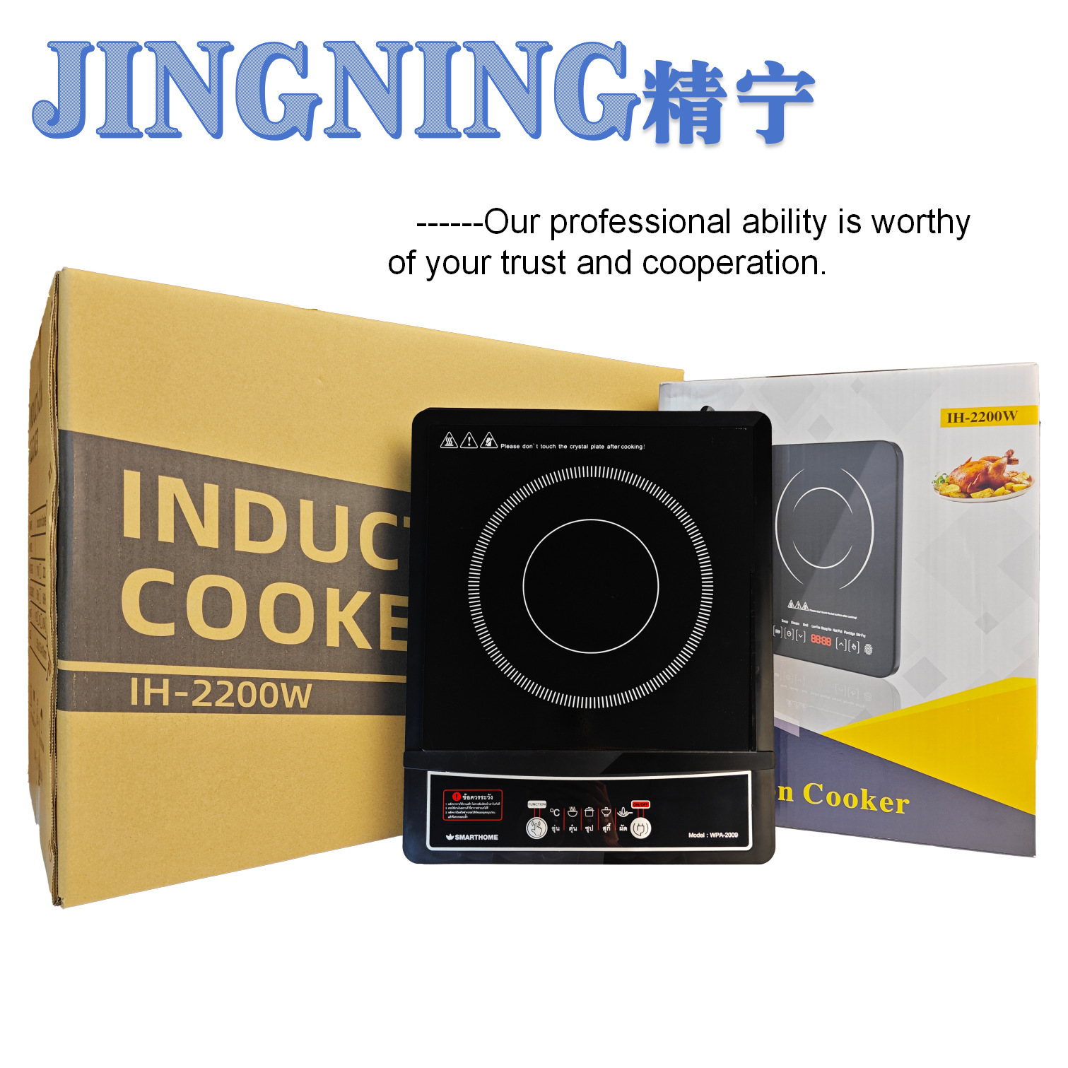 Estufas electromagnéticas domésticas comerciales multifuncionales cocina frita cocina frita alta potencia exportación de comercio exterior 110V