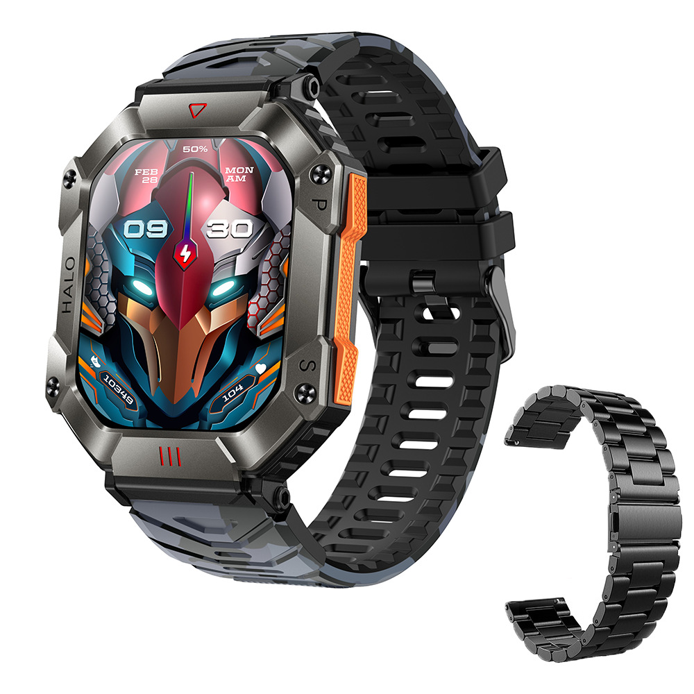 Black shell (black three beads black camouflage)