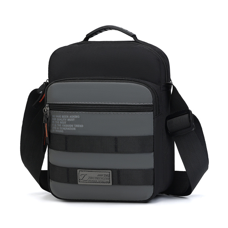 Bolsa de hombro de alta capacidad de moda de transporte multicapa de almacenamiento práctica mochila de negocios simple bolso de hombre al por mayor