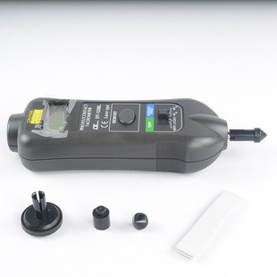 Taiwan Luchang Dt-1236L Laser Contact Dual-Purpose Tachometer High-Precision Tachometer Digital Tachometer