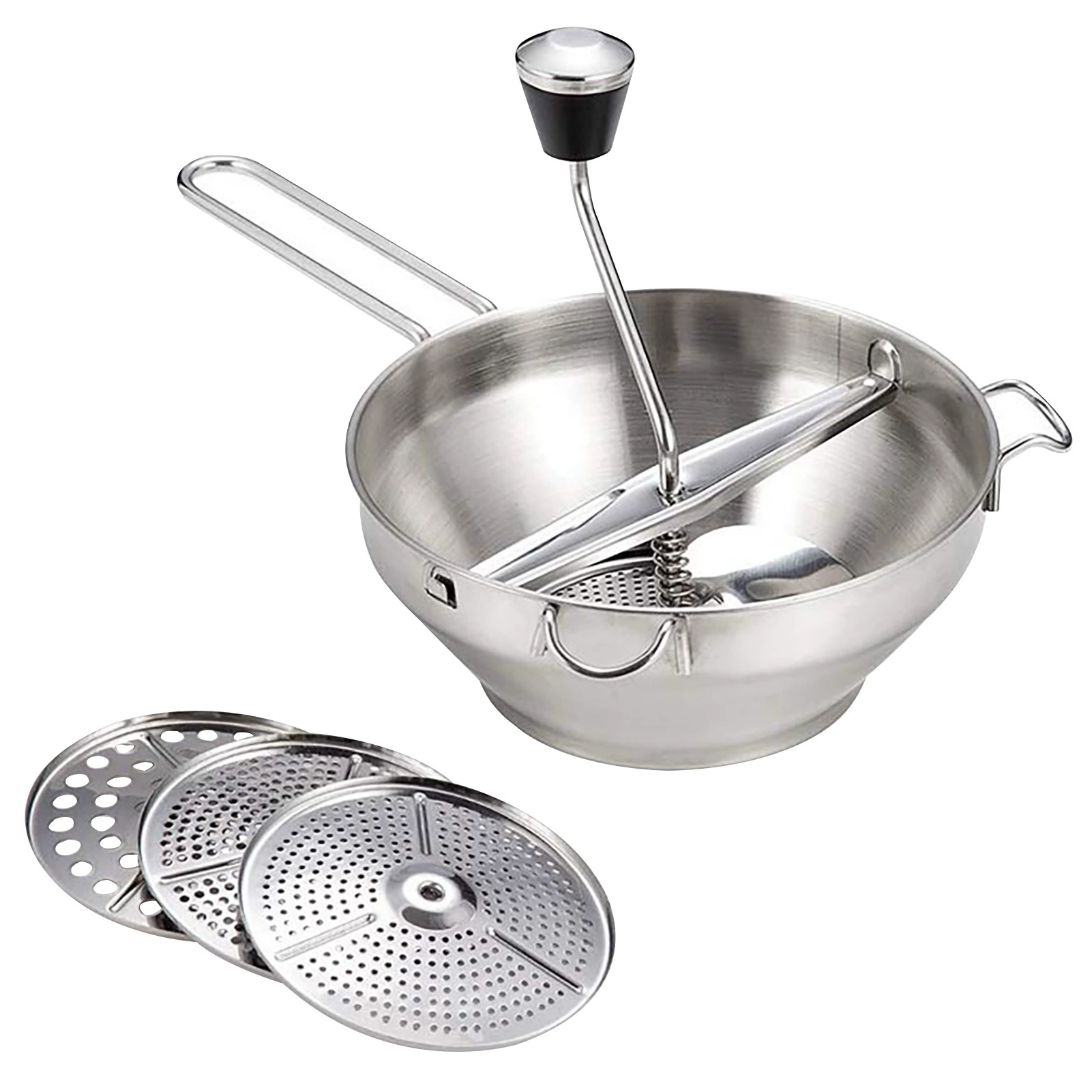 Из Нержавеющей Стали Джем Паста Машина Ручная Еда Грязи Мясорубки Растительное Грязи Машина Мясорубки