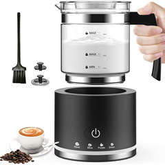 国境を越えた売れ筋のホットミルクを備えた4-in-1全自動ミルク泡立て器コーヒーマシン家庭用ホットおよびコールド電動ミルク泡立て器