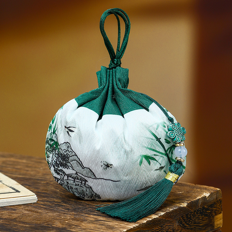 Festival del Barco del Dragón bolsas de costura china bolsas de incienso bolsas vacías de estilo antiguo cuerdas de impresión de mosquitos bolsas de incienso