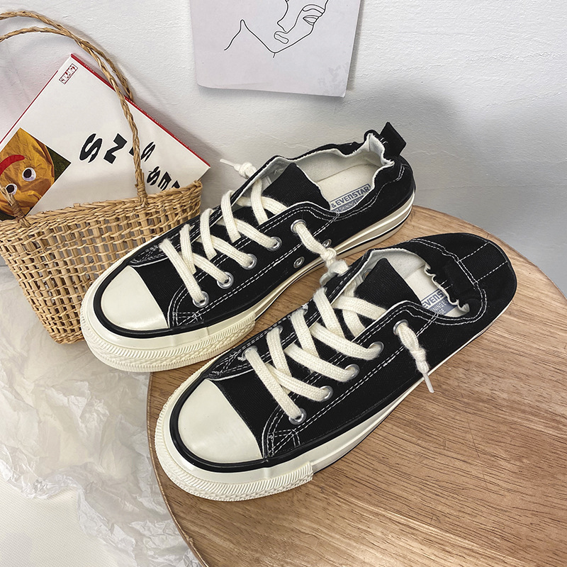 New Style Student Slip-On Sneakers, Retro Canvas Shoes Mis-116 New Style Student Slip-On Sneakers, Retro Canvas Shoes Mis-116