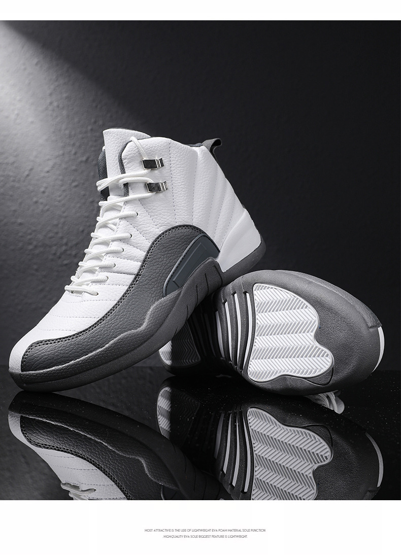 A J12 Basketballschuhe Grenzüberschreitende große Herrenschuhe High-Top-Schuhe Jugendsportschuhe Herren Sporttrainingsschuhe Studenten_voghion.com