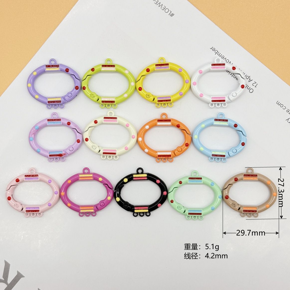 랜턴 드리핑 오일-3 행잉 홀 스프링 버클