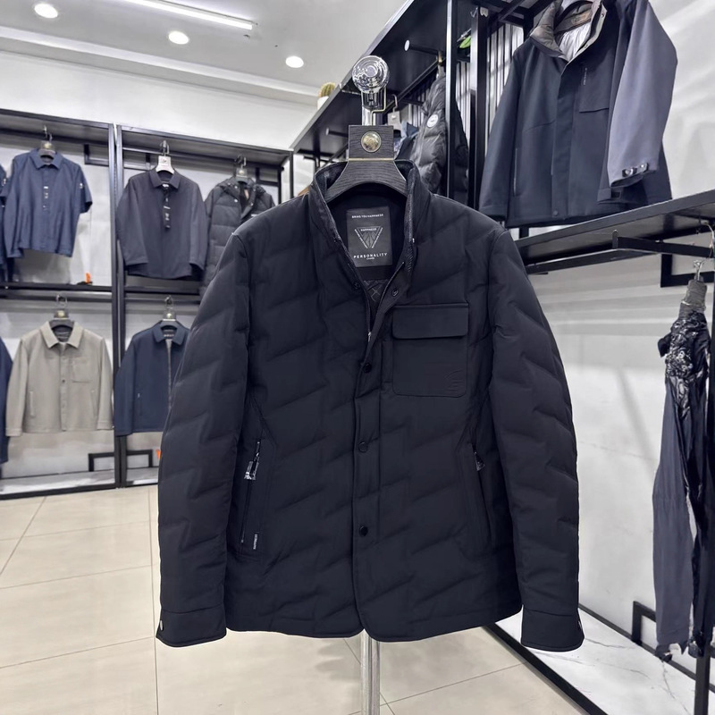 【Haijian】Lightweight and Warm! Autumn and Winter Men's Casual Stand Collar Duck down Jacket Removed from the Shelf 4Y032A
