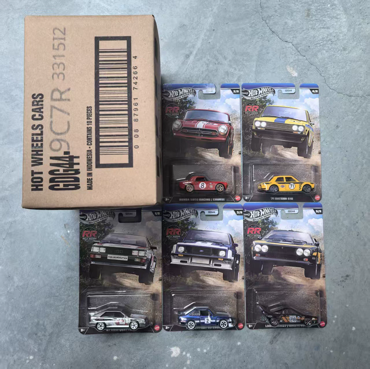 Классическая коллекционная металлическая игрушка Mattel Hot Wheels Car Culture, золотая метка, стандартная серебристая карта 4982 оффлайн оптовая продажа