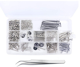 Musical Instrument Accessories Factory Screw 9-piece Set Boxed Guitar Accessories Screw Belt Buckle Set Silver Black Gold