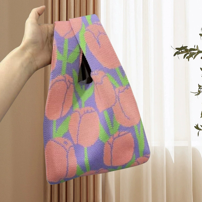 Праздничная knitted сумка кошелек запястья жилет подарок на день рождения