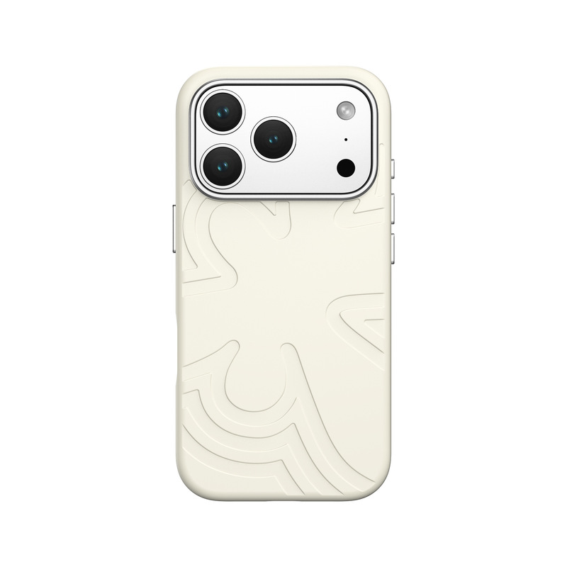适用iPhone17Pro金属镜头手机壳花漾金属纯色液态硅胶手机保护壳|undefined