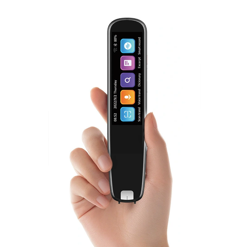 Smart scanning pen offline scanning translation pen voice translator device Russian French offline reading pen translator S7