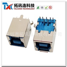 �l�a�����ӡ�CUSB 3.0 BFĸ��B����ʽ90&deg;/��ʽ180&deg;���_ �͸ߜ�