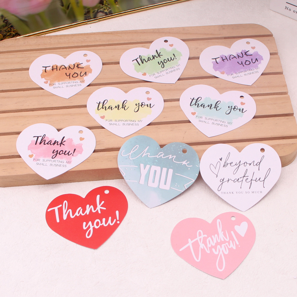 4g Weight card Event & Party Supplies 1 Piece Quantity Daily Occasion Letter, Heart Shape Pattern Simple Style Style Simple Style Letter Heart Shape Paper Daily Card 6