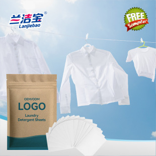 Oemodm Environmentally Friendly Laundry Tablets Can Be Customized and Packaged with Free Sample Brands, Multi-Scented, Antibacterial, Sterilizing and Easy to Clean